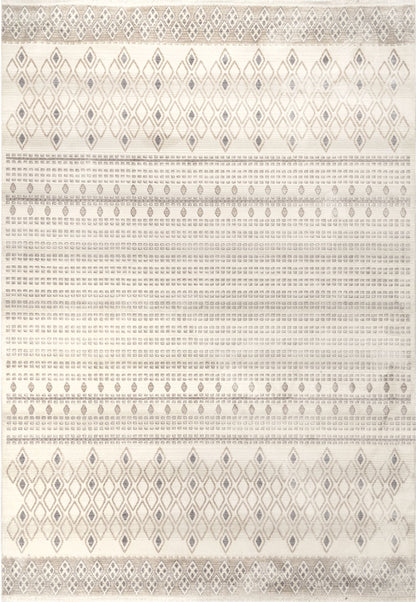 Nuloom Lailah Tribal Trellis Nla2139A Beige Area Rug