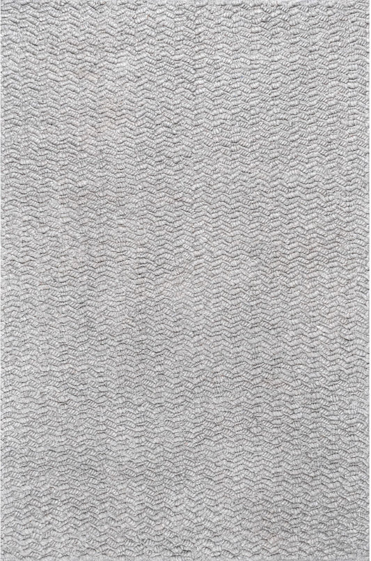 Nuloom Glendora Chevron Ngl3593A Gray Area Rug