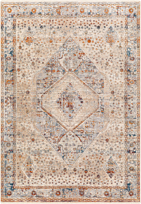 Surya Arya Rya-2305 Medium Gray, Blue Rug.