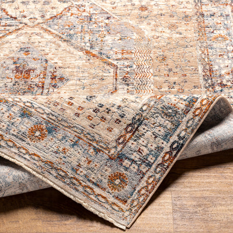 Surya Arya Rya-2305 Medium Gray, Blue Rug.