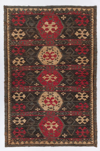 Chandra Ryleigh Ryl-46903 Grey / Red / Natural Area Rug