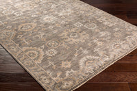 Surya Royal Ryl-2300 Charcoal, Medium Gray, Khaki, Wheat Area Rug