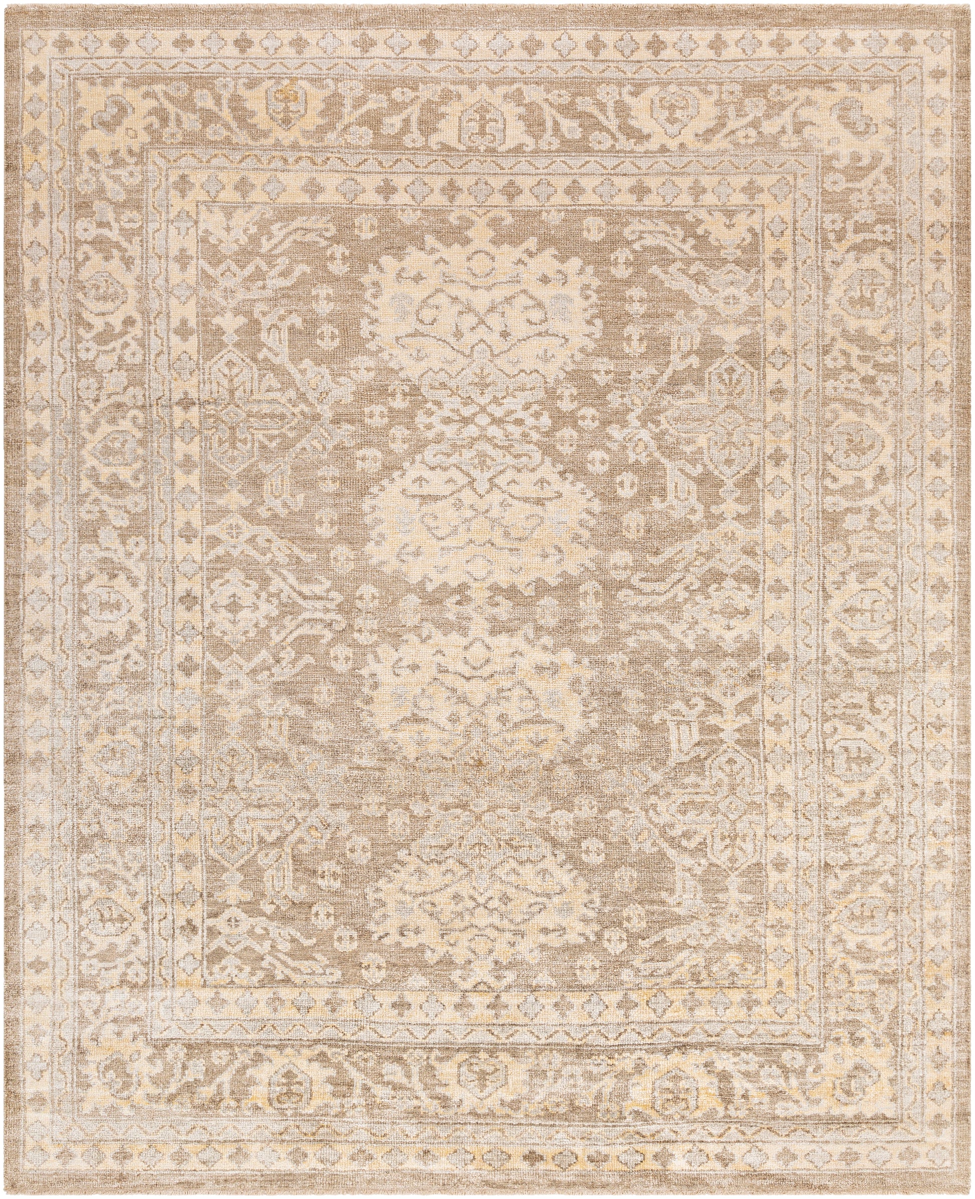 Surya Royal Ryl-2301 Wheat, Butter, Light Gray, Khaki Area Rug