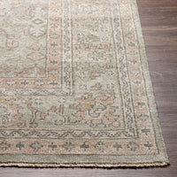 Surya Royal Ryl-2302 Sage, Khaki, Charcoal, Beige Area Rug