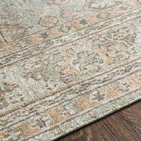 Surya Royal Ryl-2302 Sage, Khaki, Charcoal, Beige Area Rug