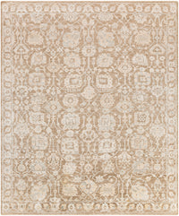 Surya Royal Ryl-2303 Khaki, Beige, Medium Gray, Light Gray Area Rug