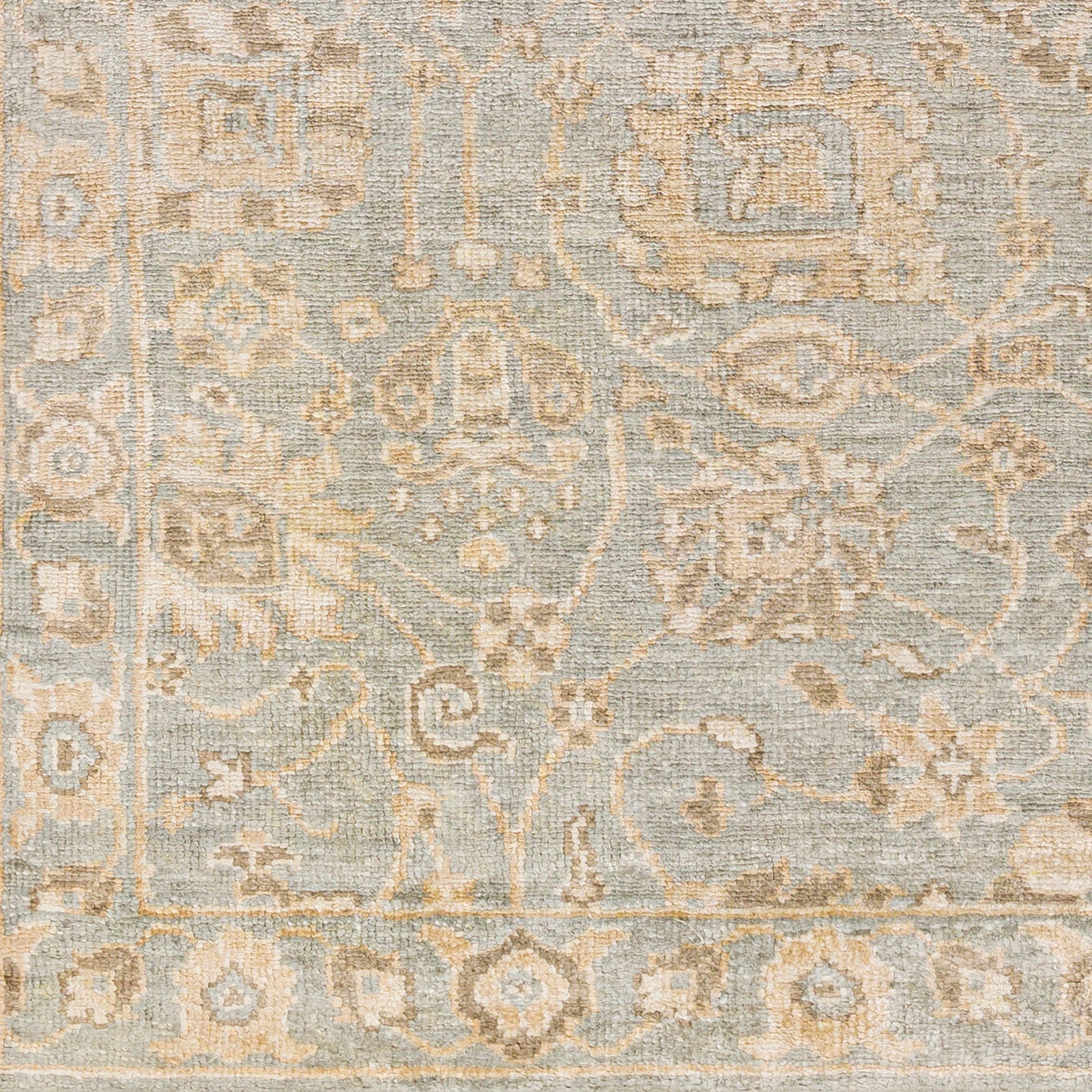 Surya Royal Ryl-2304 Sage, Butter, Khaki, Beige Area Rug