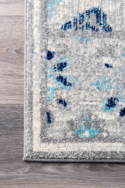 AreaRugs.com Nakra Omth15N Blue Area Rug