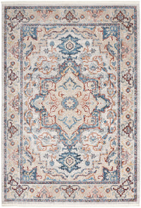 Nourison Carina Cna02 Grey Blue Multicolor Area Rug