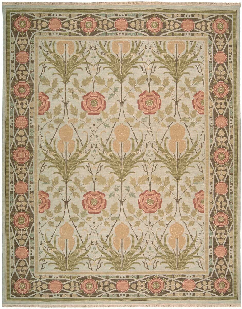 Nourison Nourmak S144 Light Green Area Rug