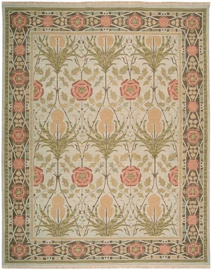 Nourison Nourmak S144 Light Green Area Rug