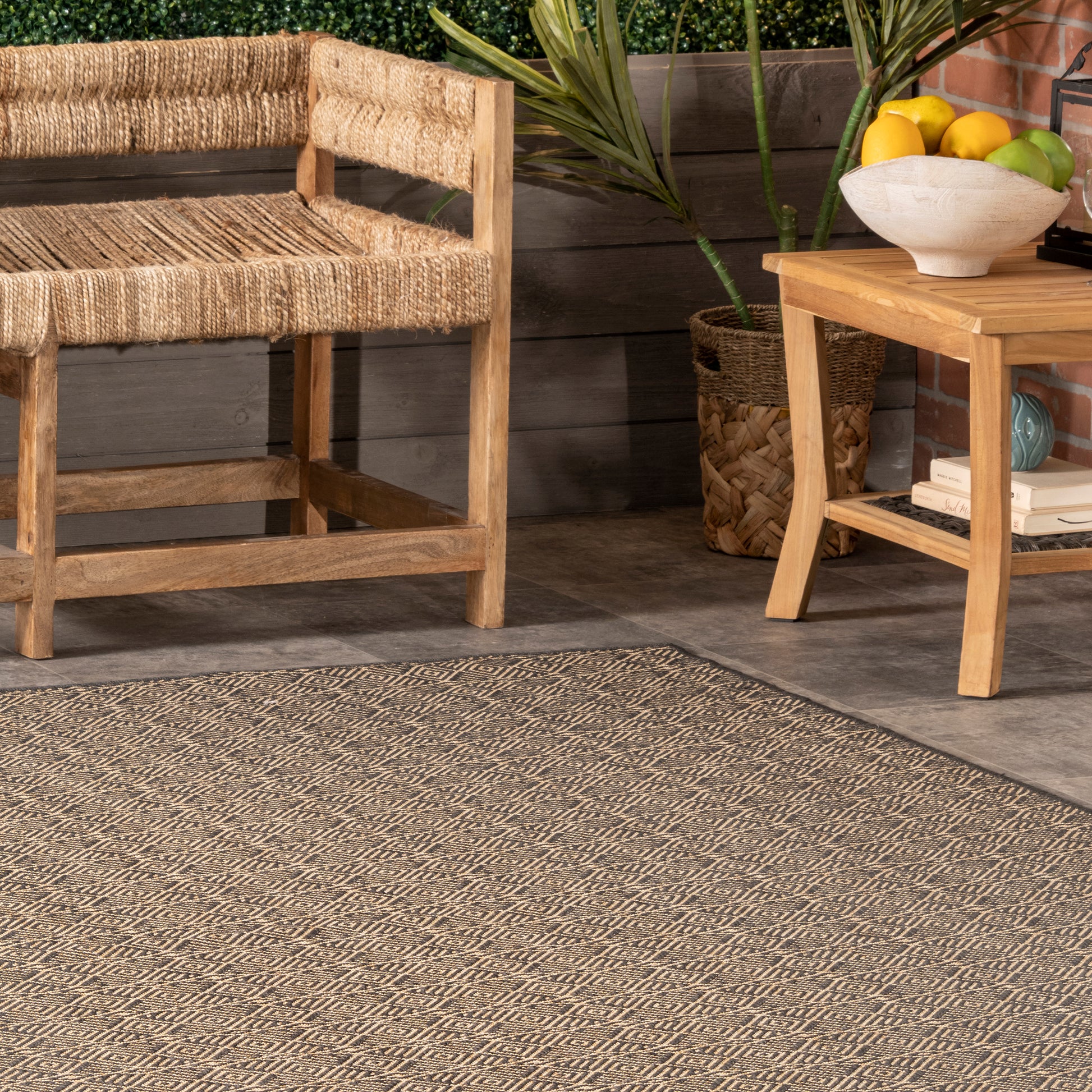 Nuloom Margo Aztec Nma1790A Charcoal Area Rug