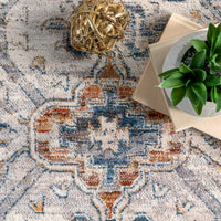 Nuloom Addison Transitional Nad2141A Blue Area Rug