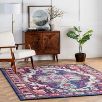 Nuloom Corbett Bohemian Nco2240D Purple Area Rug