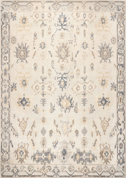 AreaRugs.com Wavaj Nwa1177A Light Gray Area Rug