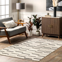 Nuloom Birdie Lines Nbi1741A Beige Area Rug