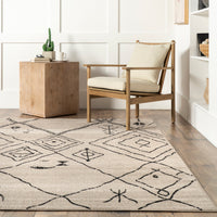 Nuloom Luciana Tribal Nlu1427A Beige Area Rug