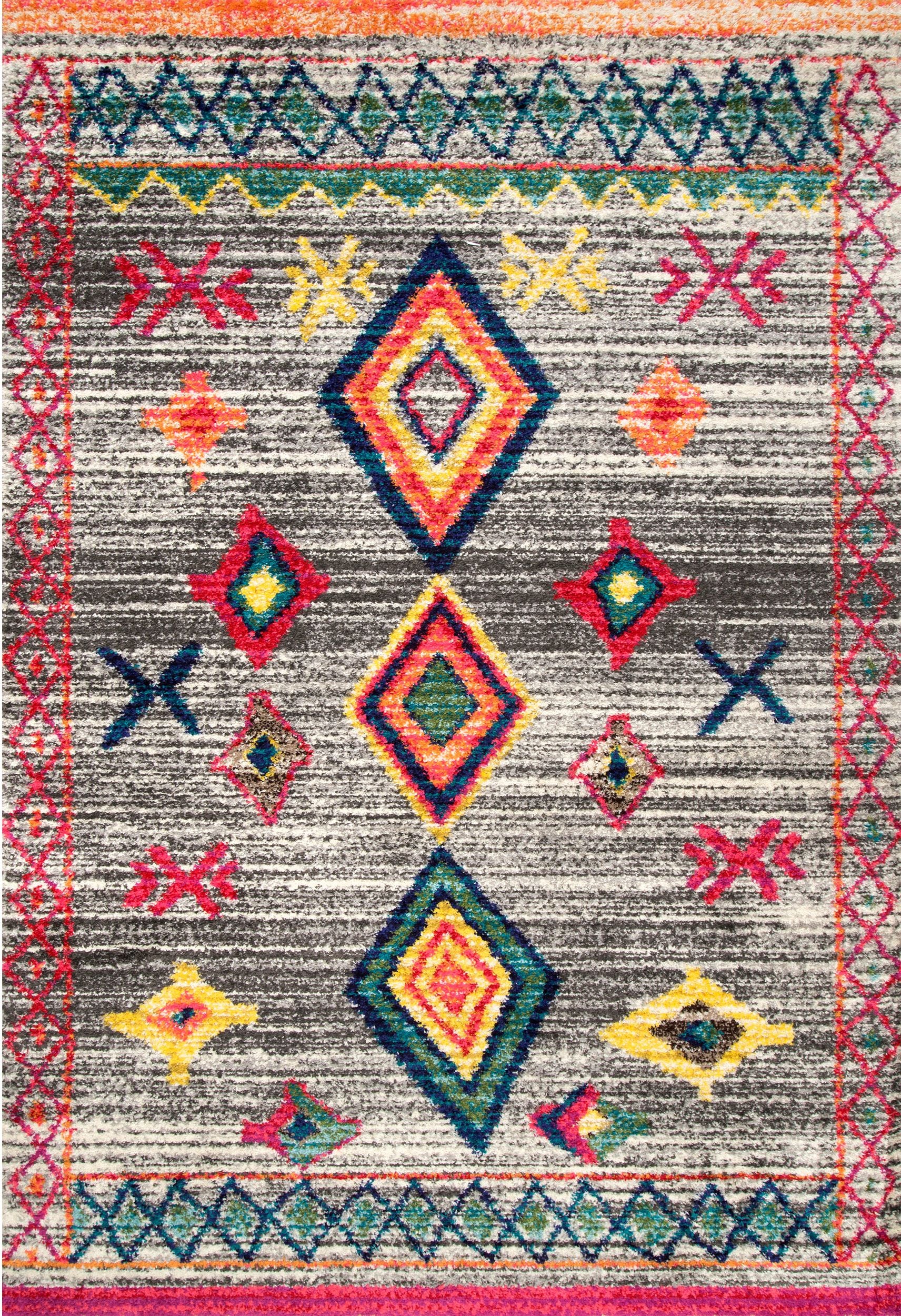 Nuloom Bohemian Liz Nbo1692A Dark Gray Area Rug