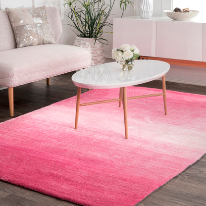 Nuloom Ombre Bernetta Nom1444C Pink Area Rug