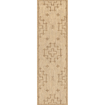 Nuloom Breanna Global Inspired Tribal Nbr1813A Beige Area Rug