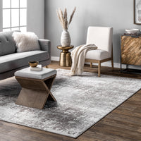 Nuloom Jade Faded Nja2444A Light Gray Area Rug