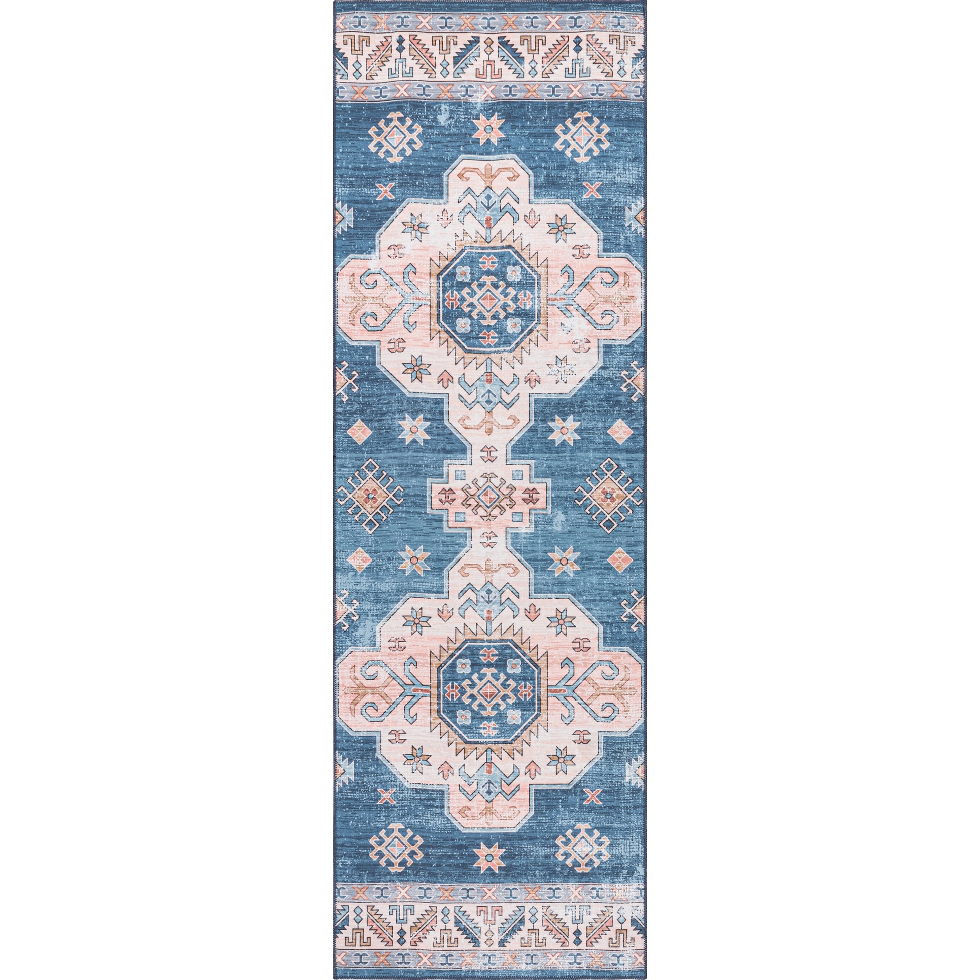 AreaRugs.com Wavaj Nwa1063A Blue Area Rug