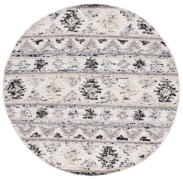 Safavieh Manhattan Man353A Ivory/Black Rug.