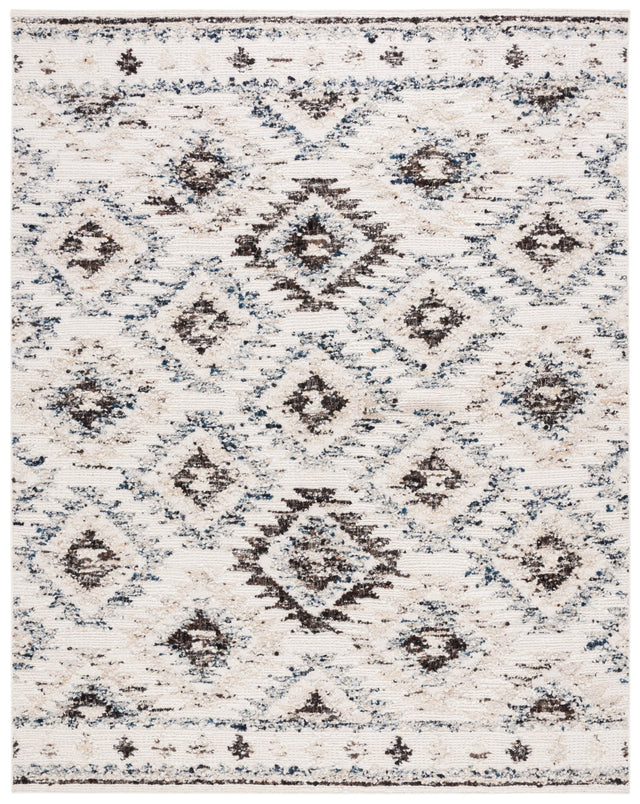 Safavieh Manhattan Man354A Ivory/Charcoal Rug.