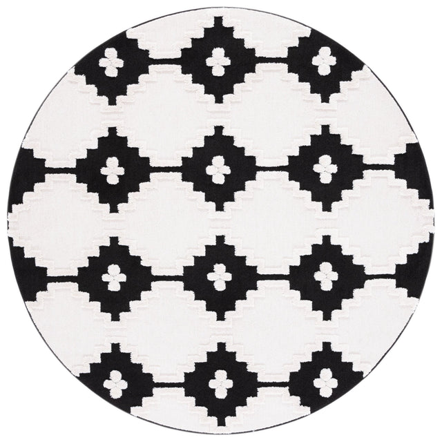 Safavieh Marrakesh Mrk532A Ivory/Anthracite Rug.