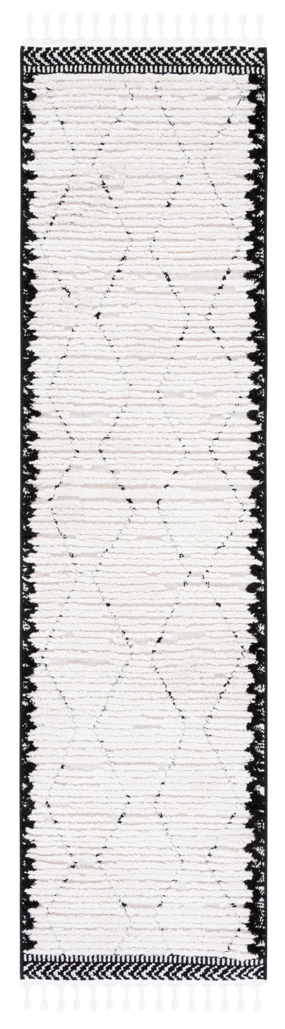 Safavieh Marrakesh Mrk536A Ivory/Anthracite Rug.