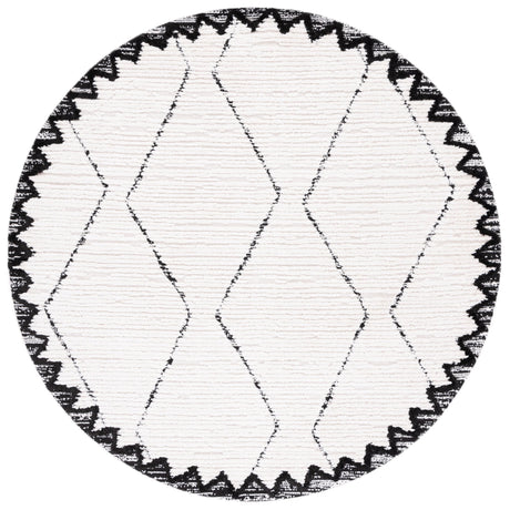 Safavieh Marrakesh Mrk536A Ivory/Anthracite Rug.