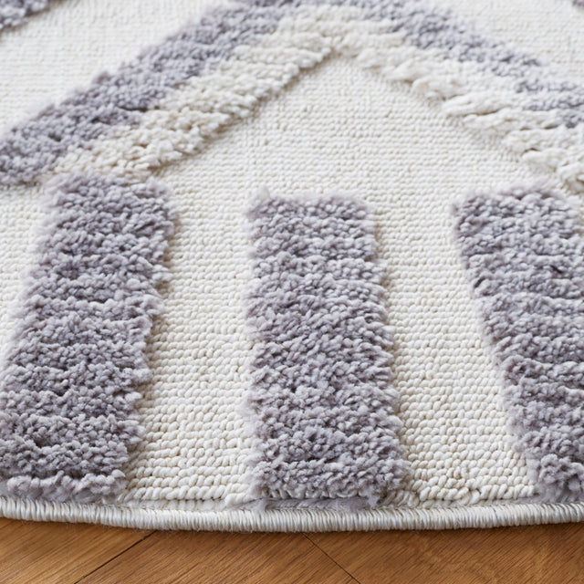 Safavieh Marrakesh Mrk560A Ivory/Grey Rug.