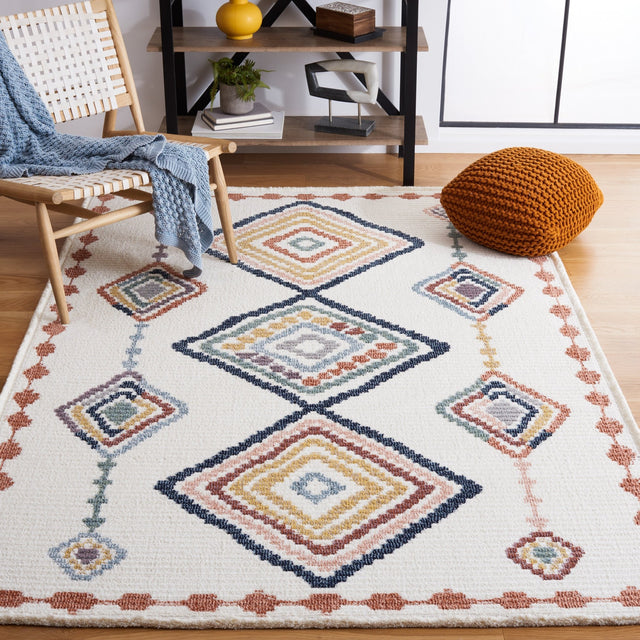 Safavieh Marrakesh Mrk616A Ivory/Multi Rug.