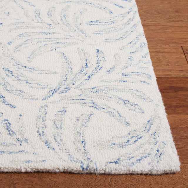 Safavieh Martha Stewart Msr3528M Ivory/Blue Rug.