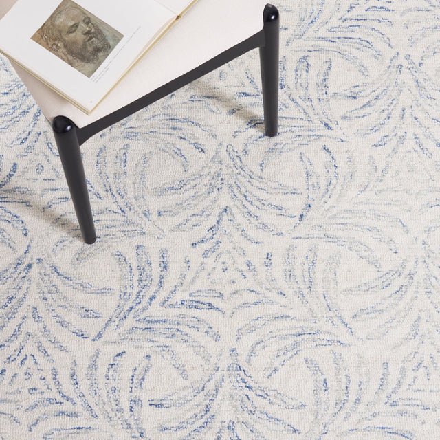 Safavieh Martha Stewart Msr3528M Ivory/Blue Rug.