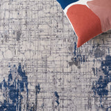 Safavieh Meadow Mdw178A Ivory Grey/Blue Rug.