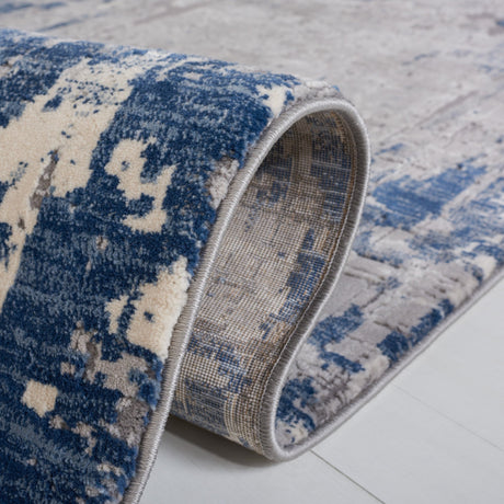 Safavieh Meadow Mdw178G Grey/Blue Rug.