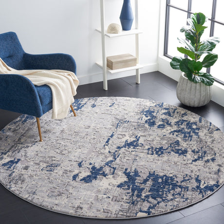 Safavieh Meadow Mdw178G Grey/Blue Rug.