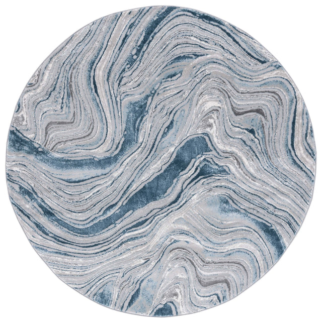 Safavieh Meadow Mdw564N Blue/Grey Rug.