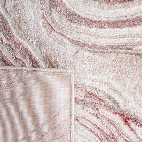Safavieh Meadow Mdw564U Pink/Beige Rug.
