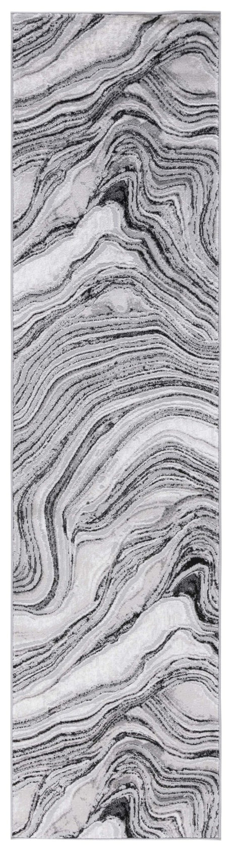 Safavieh Meadow Mdw564Z Black/Grey Rug.