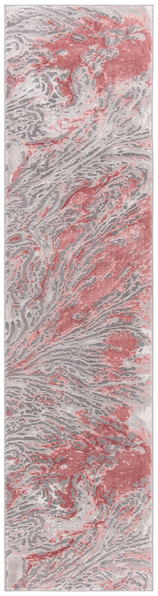 Safavieh Meadow Mdw568H Grey/Pink Rug.