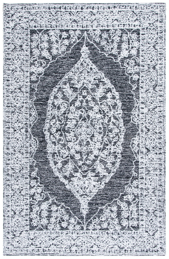 Safavieh Metro Met159Z Ivory/Black Rug.
