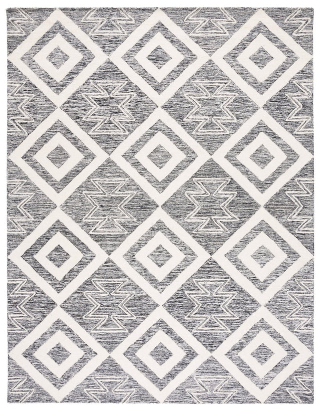 Safavieh Metro Met254A Ivory/Black Rug.