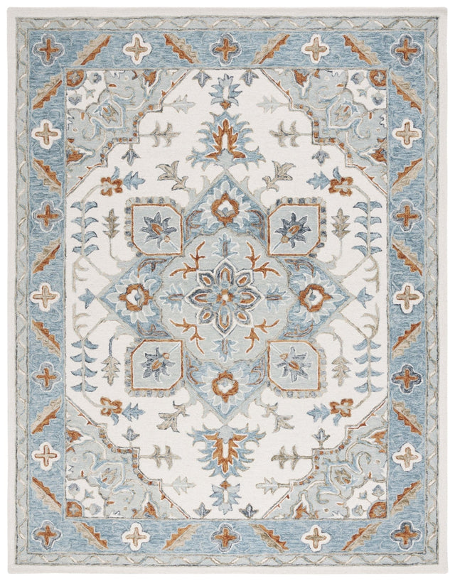 Safavieh Metro Met352M Ivory/Blue Rug.