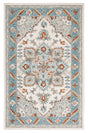 Safavieh Metro Met352M Ivory/Blue Rug.