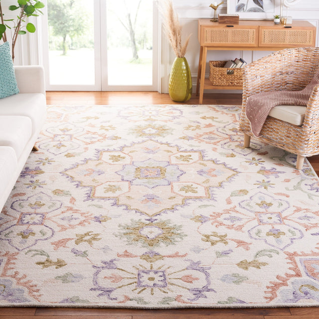 Safavieh Metro Met354Y Ivory/Green Rug.