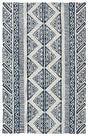 Safavieh Metro Met452M Blue/Ivory Rug.