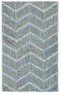 Safavieh Metro Met453M Blue/Black Rug.