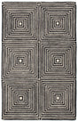 Safavieh Metro Met454Z Black/Beige Rug.